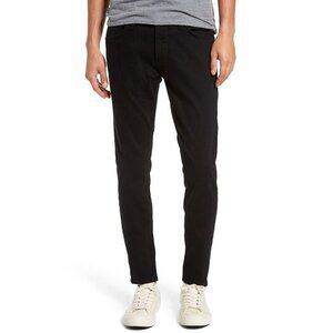 Mavi Mens Denim 5 Pocket Jeans James Skinny Fit Black Brooklyn NEW 28 X 32